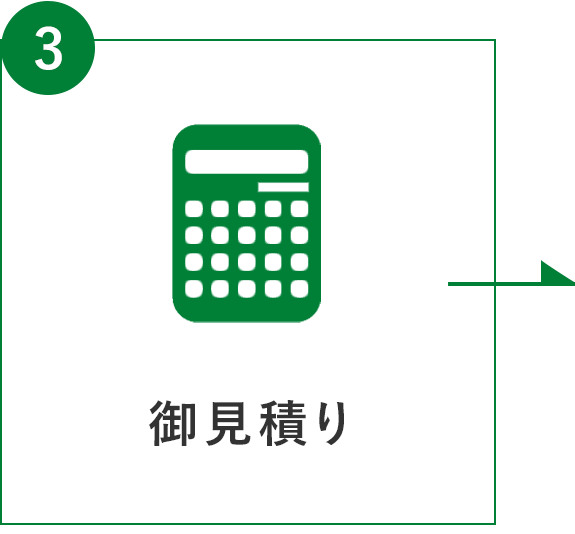 フロー図：③御見積り