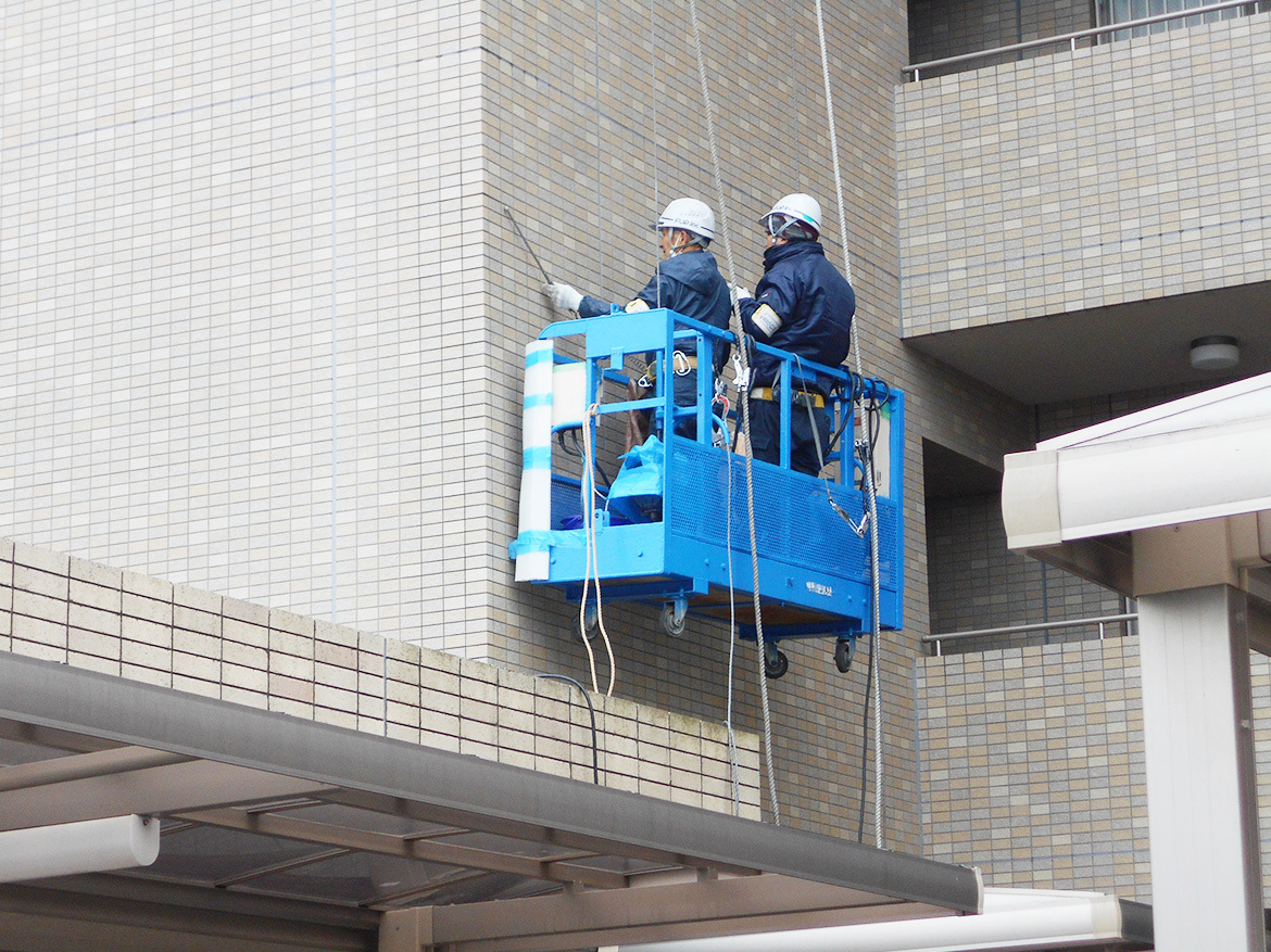 写真：ゴンドラ調査