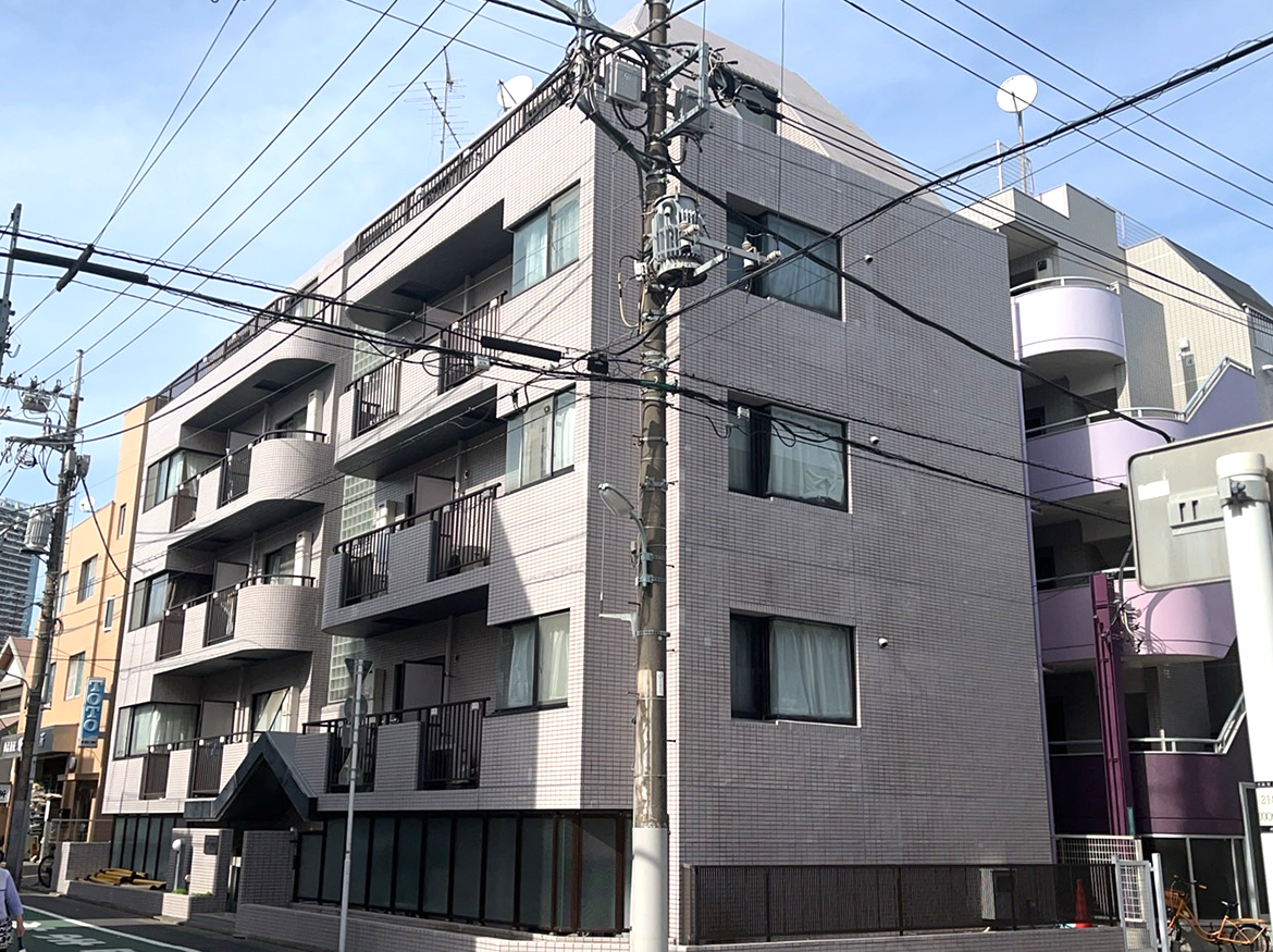 写真：Aマンション武蔵小山大規模修繕工事